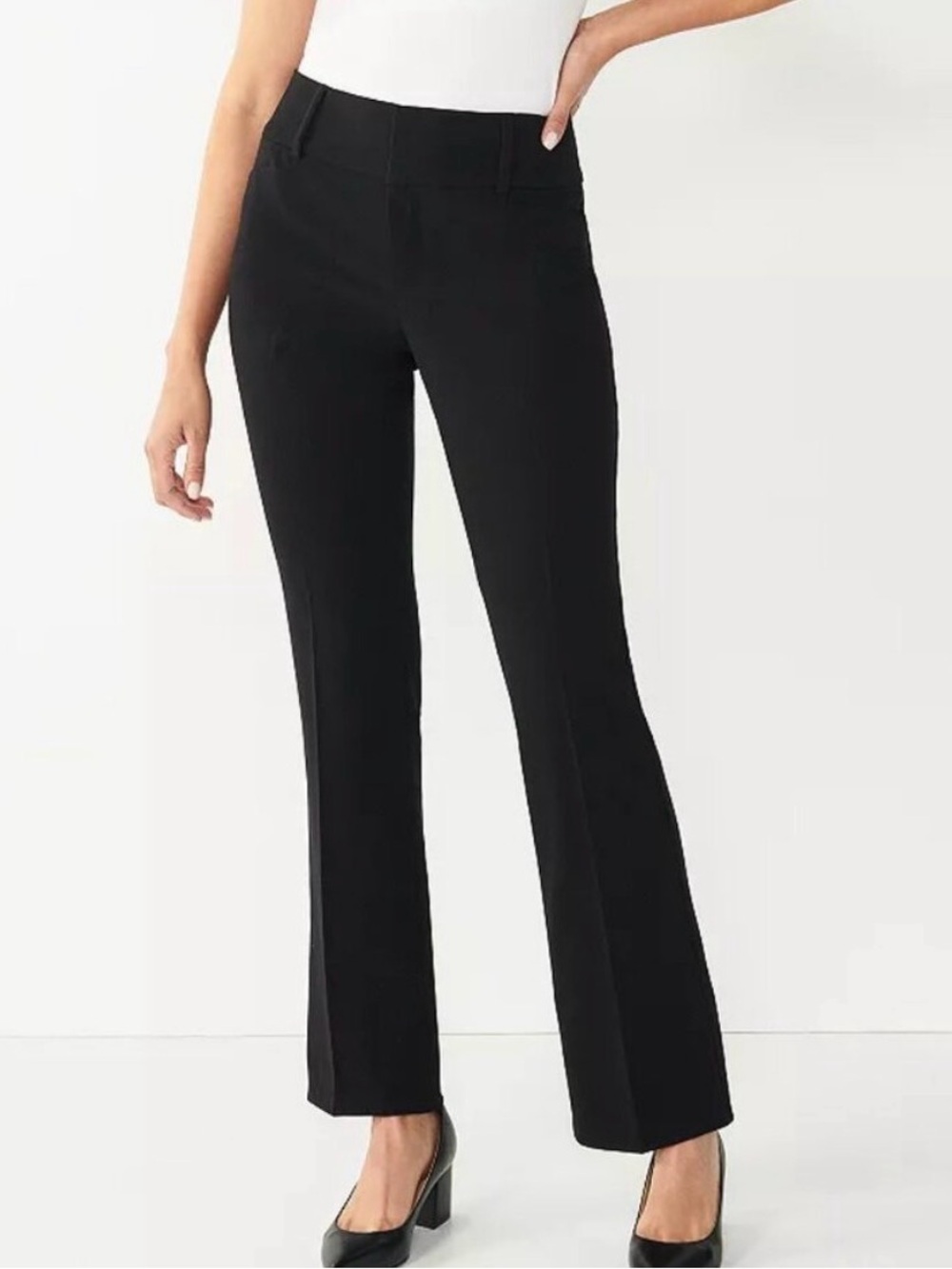 A. Byer Black Junior’s Dress Pants - Straight Leg